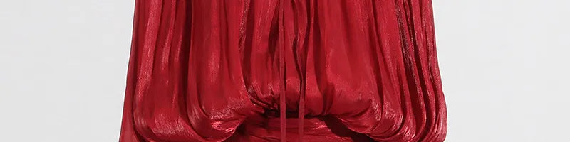 Elegant Satin Mini Dress