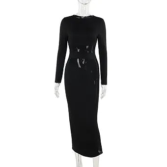 Elegant Nightfall Charm Mini Dress