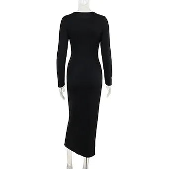 Elegant Nightfall Charm Mini Dress