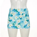 Sweet Floral Bodycon Midi Skirt