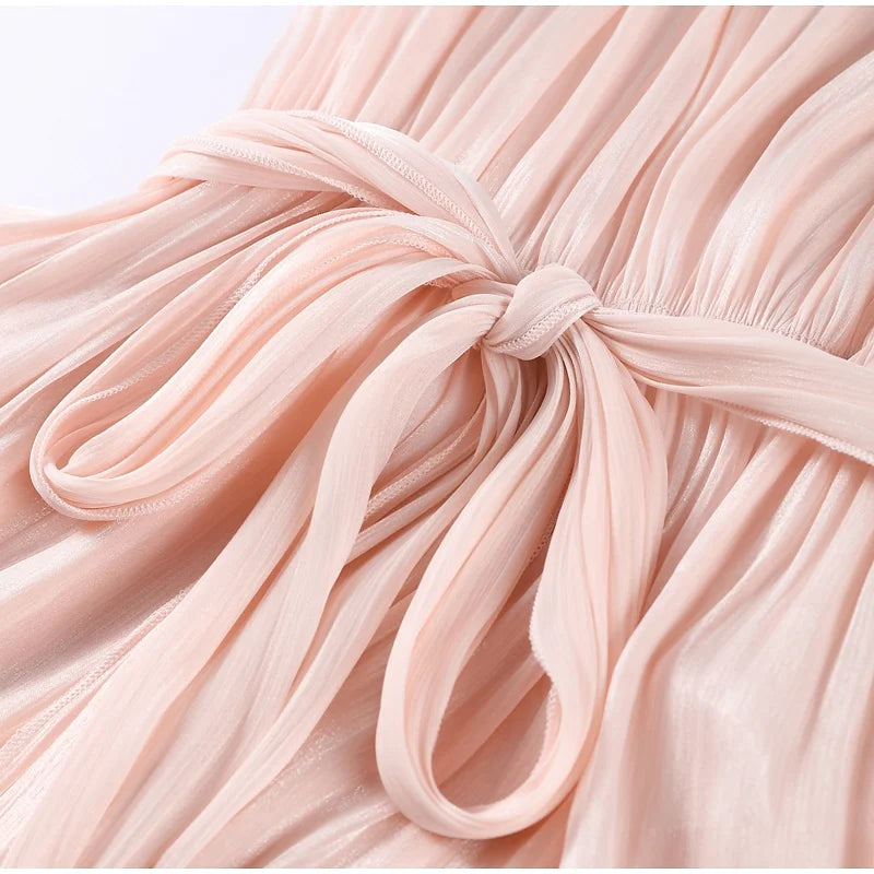 Elegant Satin Mini Dress