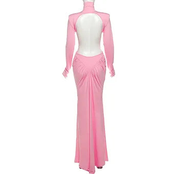 Jardin Cut-Out Mermaid Maxi Dress
