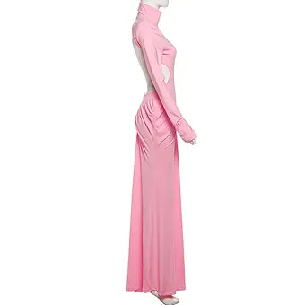 Jardin Cut-Out Mermaid Maxi Dress