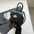 Retro Puppy Charm Mini PU Leather Backpack