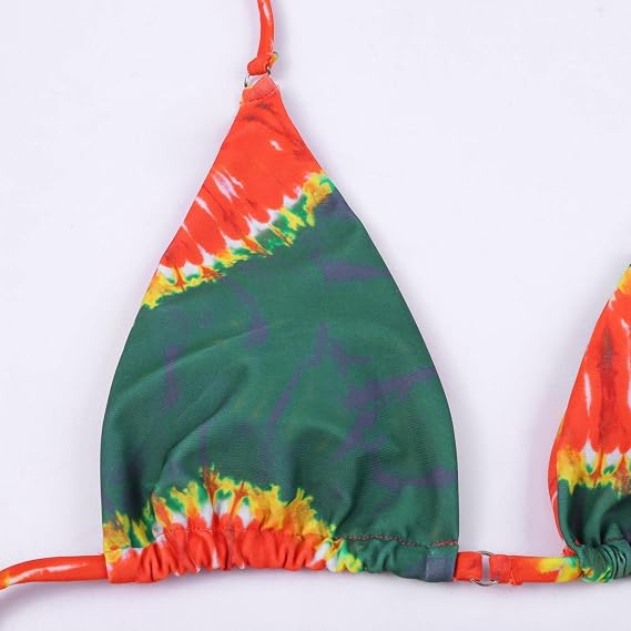 Rastafari Micro Triangle String Bikini Set