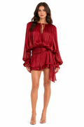 Elegant Satin Mini Dress