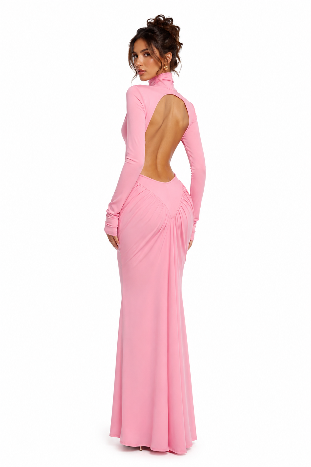 Jardin Cut-Out Mermaid Maxi Dress