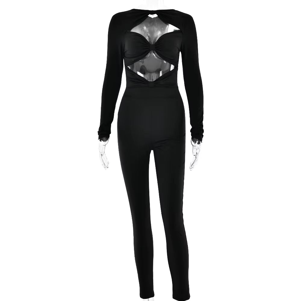 Bodycon Long Sleeve Jumpsuit