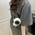 Novelty Astronaut Shape Acrylic Chain Strap Shoulder Bag