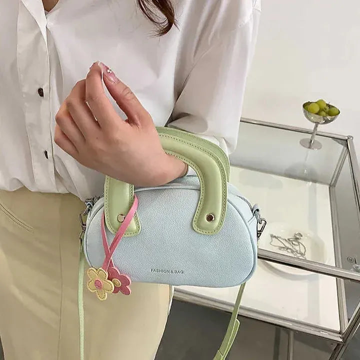 Minimalist Elegant PU Leather Lightweight Shoulder Bag