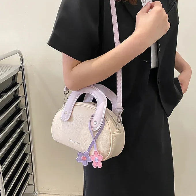 Minimalist Elegant PU Leather Lightweight Shoulder Bag