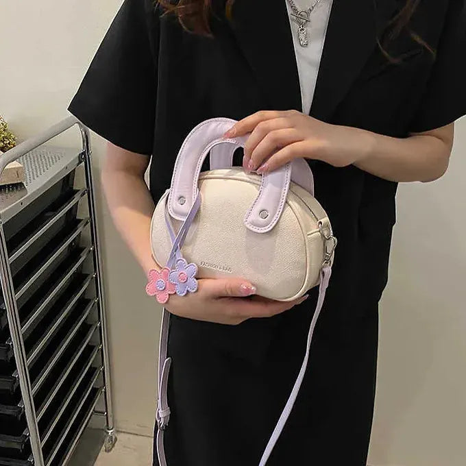 Minimalist Elegant PU Leather Lightweight Shoulder Bag