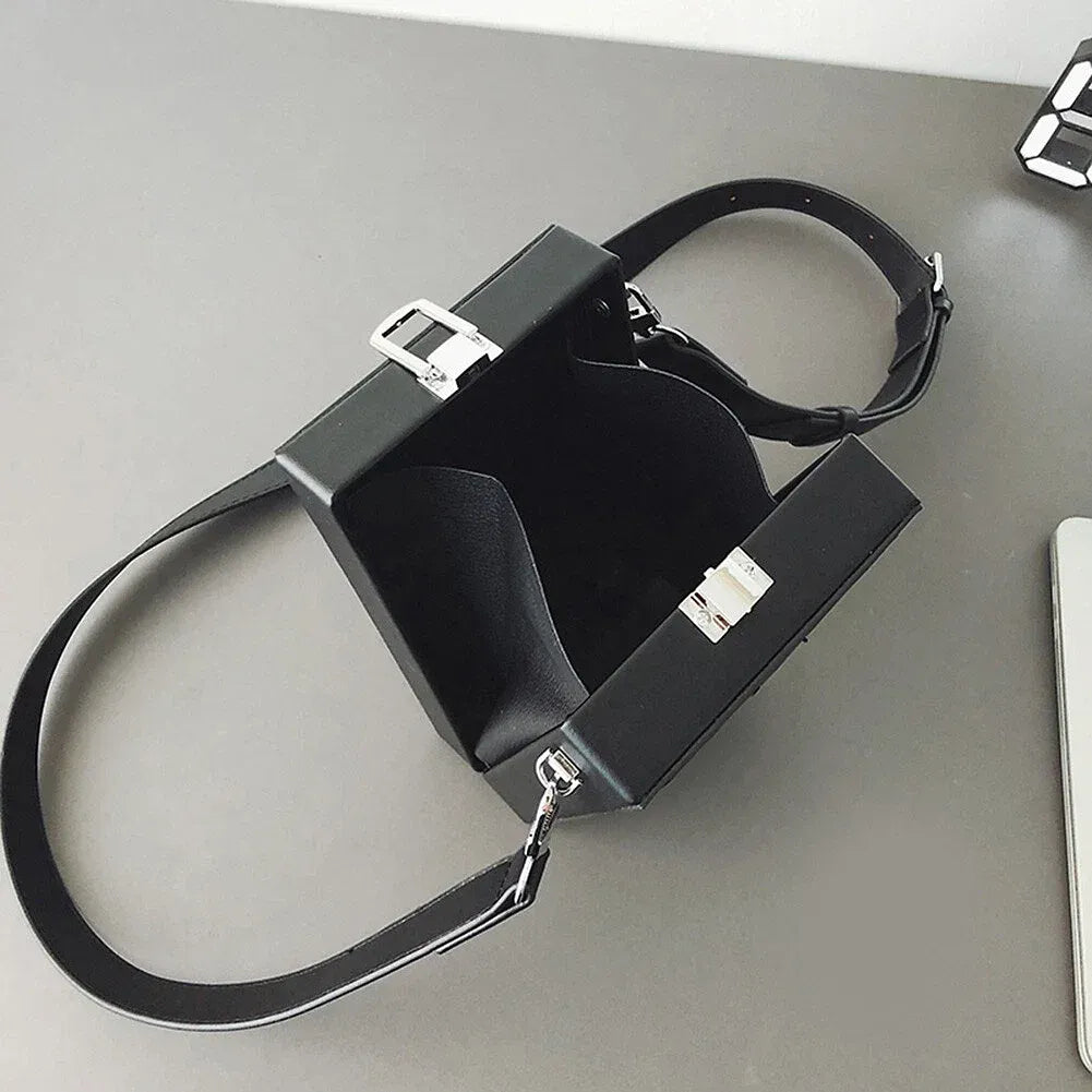 Novelty Gaming Console Shape PU Leather Adjustable Crossbody Bag